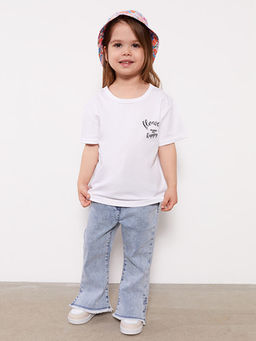 Bisiklet Yaka K?z Bebek Ti??rt - Waikiki фото 3