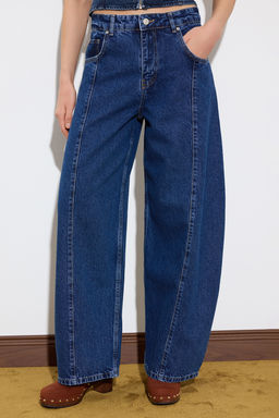 Mavi DOKUMLU Tencel Kar?s?ml? Dikis Detayl? Yuksek Bel Baggy Jeans TWOSS26JE00008 - Trendyolmilla фото 5