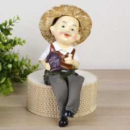 Фигурка Бабушка/Дедушка висячие ножки 2 штуки набор 13 см / 8641/уп 48/ - Галеонтрейд фото 4