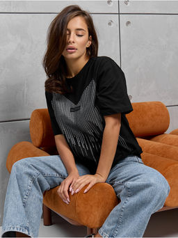 Футболка "Топ" черный женская