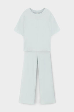 Е 20150/туманный голубой пижама жен