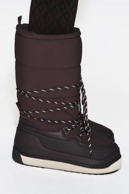 SKI COLLECTION LACE-UP ANKLE BOOTS, CHARACTERISTICS - Zara фото 2