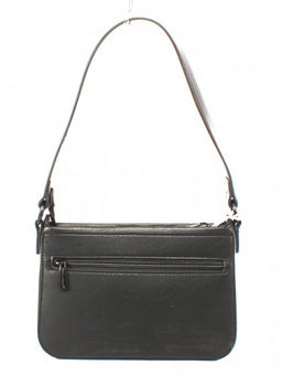 Сумка женская искусственная кожа DJ-СМ 7423-BLACK, 1отд, плечевой ремень, черный SALE 265260 - Adelia фото 6