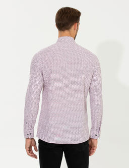 Bordo Slim Fit Uzun Kollu G_mlek - Pierre cardin фото 5