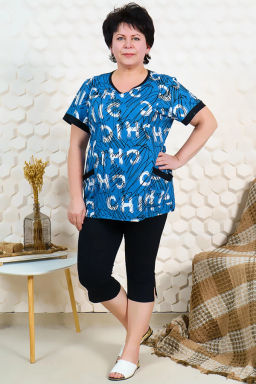 Костюм женский, цвет синий