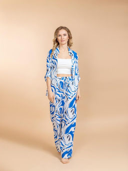 Брючный костюм (вискоза) №25-466-5 (Лето 2025)