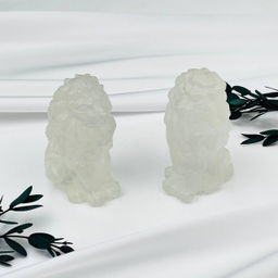 Фигурка "Лев" из Горного Хрусталя