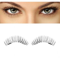 Nail Art Магнитные накладные ресницы на двух магнитах 08 фото 2