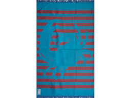 8с22.112ж1 Краб (голубой7) Полотенце х/б 104х175см