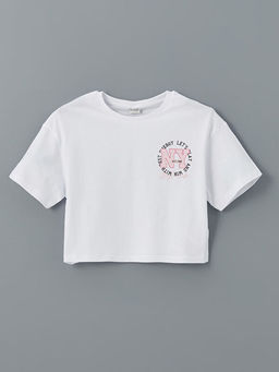 Bisiklet Yaka K?z ?ocuk Ti??rt 2li