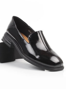 06-M47-3 BLACK Туфли женские (натуральная кожа)