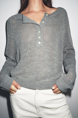 KNIT BAKER SWEATER - Zara фото 2