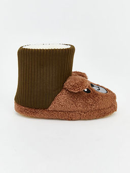 Hayvan Fig?rl? Pel?? Erkek Bebek Panduf