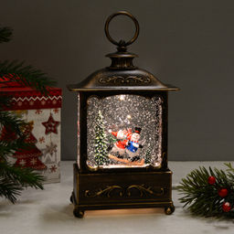 Светильник настольный новогодний 14х8х27 см / NG206-27 /уп 12/ музыкальный - Галеонтрейд фото 6