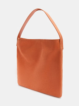 Женский шоппер MAISON DAVID CAROL Артикул 4646780, персиковый  фото 4