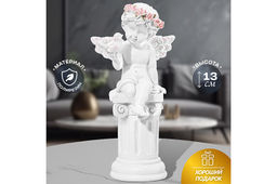 Статуэтка 6,5*6*13,5 см Ангелочек на колонне - Elan gallery фото 12