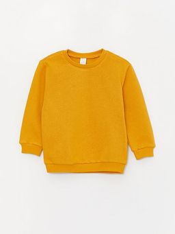 Bisiklet Yaka Bask?l? Uzun Kollu Erkek Bebek Sweatshirt 2li - Waikiki фото 2