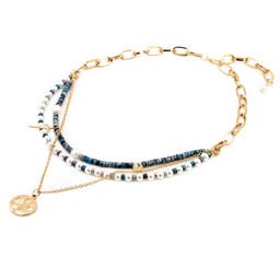 Колье из муранского стекла POLE STAR SOY055