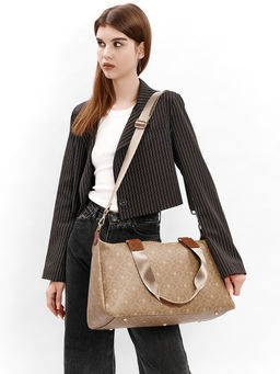 LACCOMA сумка AC89100-лагуна темно-бежевый эко кожа