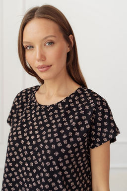 СОРОЧКА ЖЕНСКАЯ арт. 1900W-70145.3S-093 - Almando melado фото 4