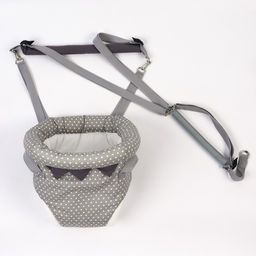 Прыгунки №4, 3в1 Серый горох (прыгунки, качели, тарзанка) - Крошка я фото 6