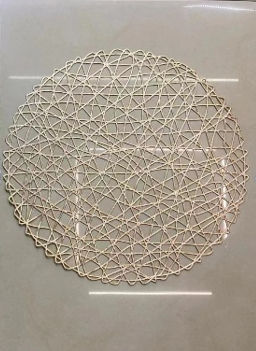 Салфетка для сервировки стола 38 см ШТУЧНО / 435-43gold /уп 12/180/