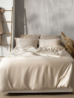 Простыня евро SL Home Tencel, 235260 см, бежевая, тенсель - Sima-land home фото 5