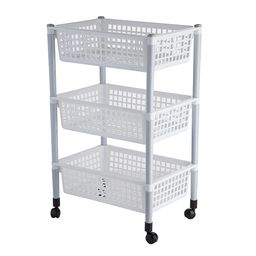 Контейнер для овощей 3х секц на колесах 70*44*31см