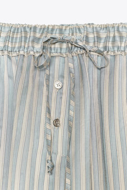 STRIPED PYJAMA TROUSERS ZW COLLECTION - Zara фото 10