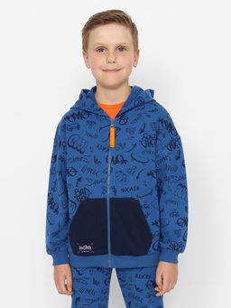 CRB wear/CWKB 63678-42-384 Толстовка для мальчика,синий/Ex.Cherubino