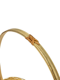 Корзина плетёная для хранения «Ладья», 24×17×8 см, бамбук