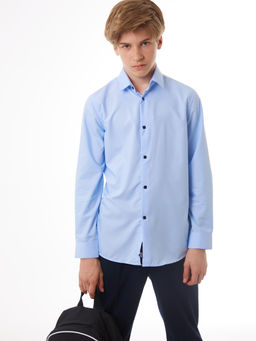 Рубашка голубой DS1A60 - Nota bene фото 4