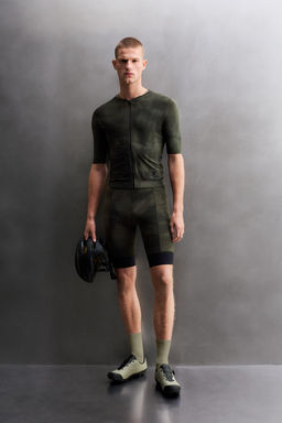 MAILLOT MANGA CORTA GRAVEL / Negro
