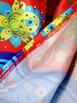 Сарафан русский народный «Русская девица», рост 110-128, красный