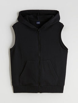 Kap??onlu Erkek ?ocuk Yelek