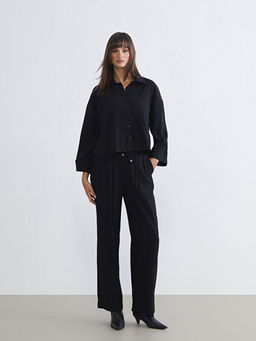 Beli Lastikli Geni? Pa?a Kad?n Pantolon