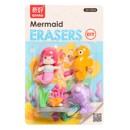 Игровой набор Русалочка, ластики фигурные, 4 шт., МИКС - Simaland фото 9