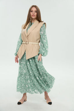 Костюм NIKVA н1042-1 мята и крем-брюле