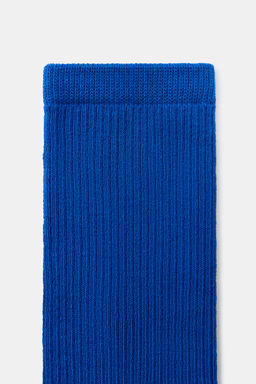 CALCETINES ALGOD?N MICRO CANAL? / Azul?n - Zara фото 2