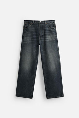 RELAXED STRAIGHT-LEG JEANS - Zara фото 7
