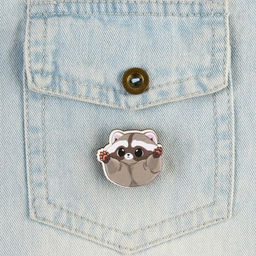 Цена за 2 шт. Значок деревянный Хочу на ручки, 3?2.8 см