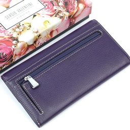 Большой женский кожаный кошелек Sergio Valentini СВ 8094-013  фото 3