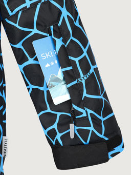 Костюм 7з2925 электрик/черный