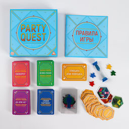 Настольная игра на объяснение слов PARTY QUEST. Сложи пазл, да или нет, читай наоборот, 14+ - Лас Играс фото 15