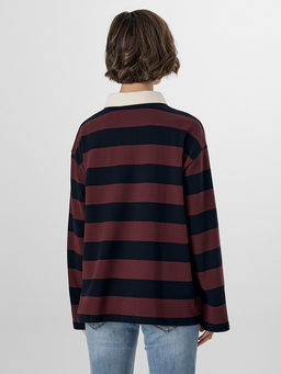 Поло женское в полоску - Mark formelle фото 2