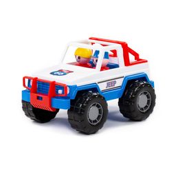 Автомобиль-джип Сафари (бело-синий)