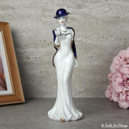 Статуэтка Дама с цветком 20 см / XH-068F /уп 50/ - Галеонтрейд фото 5