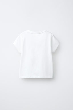 CAMISETA ESTAMPADA TEXTO / Blanco - Zara фото 2