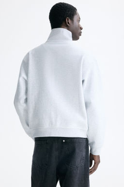 Chaqueta sudadera boxy con cremallera Loose Fit - H&m фото 7