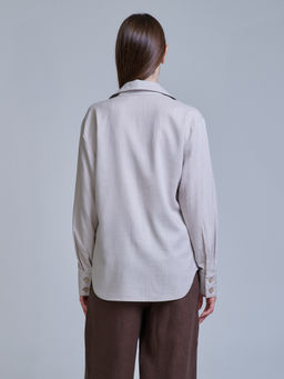 рубашка ЛЕН с ХЛОПКОМ - Трика фото 5